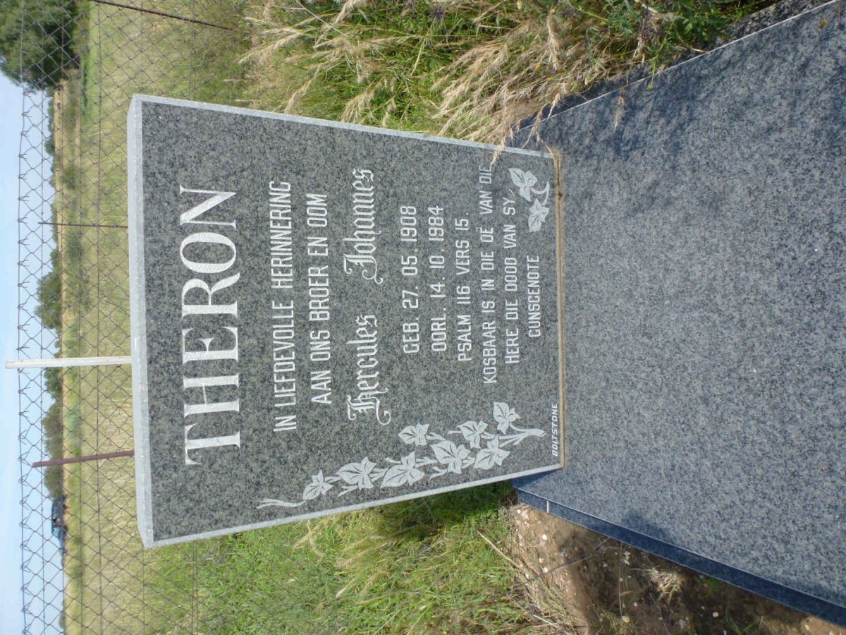 THERON Hercules Johannes 1908-1984