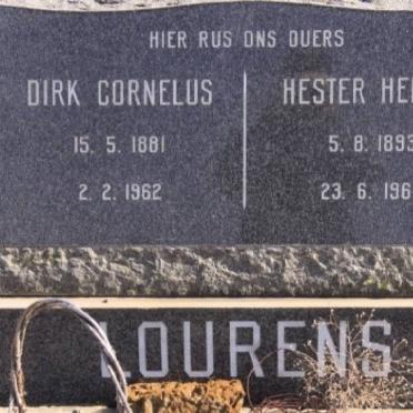 Free State, BETHLEHEM district, Boomplaas 671, farm cemetery