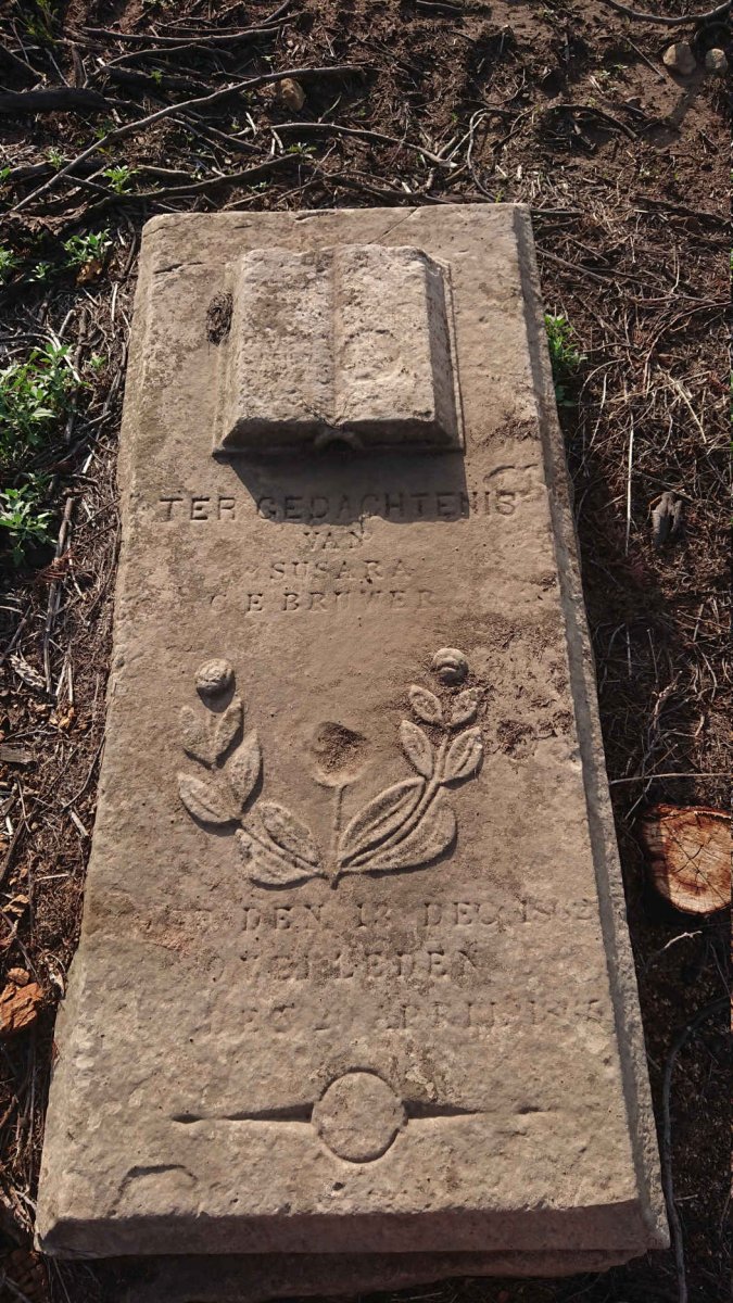 BRUWER Susara C.E. 18??-18?5 