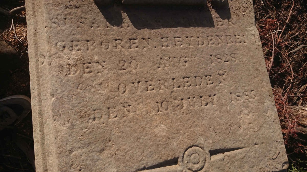 BRUWER Susara C.E. nee HEYDENREICH 1828-1885 _2