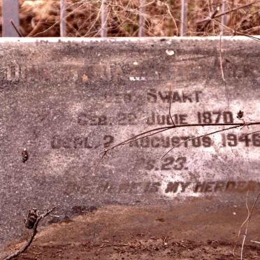 Free State, BETHLEHEM district, Perl 1621, farm cemetery