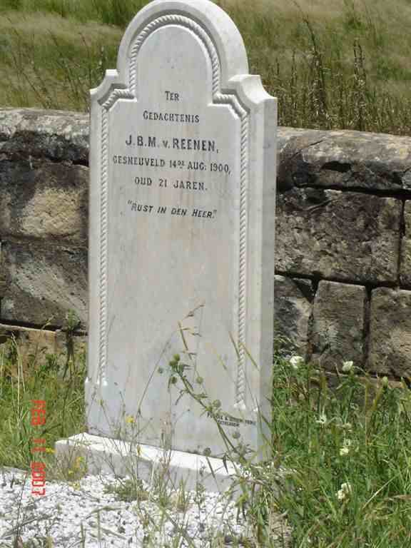 REENEN J.B.M., van -1900
