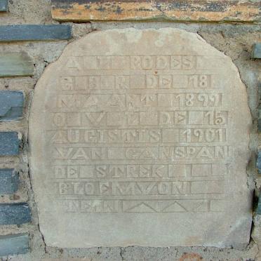 BODES A.L. 1899-1901