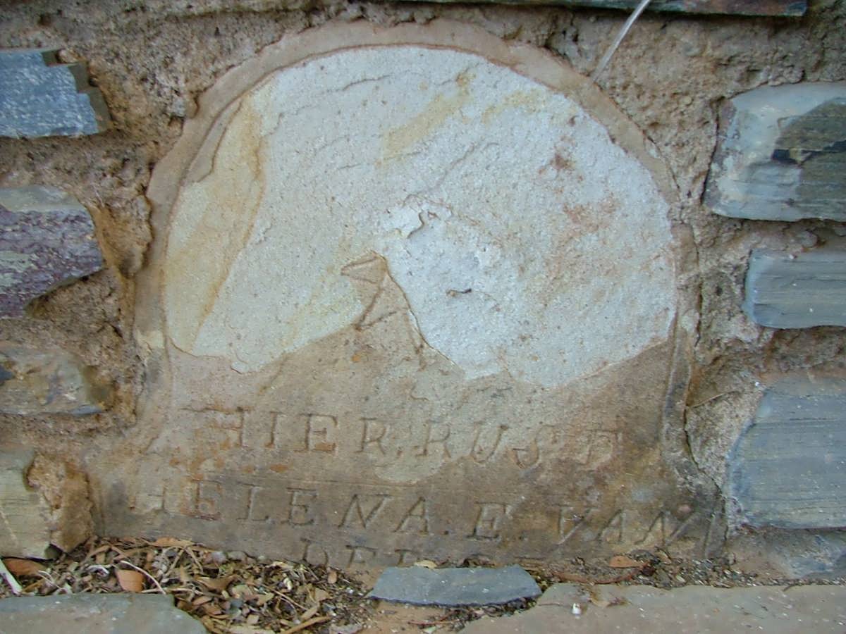 BERG Helena Elizabeth, van der -1901