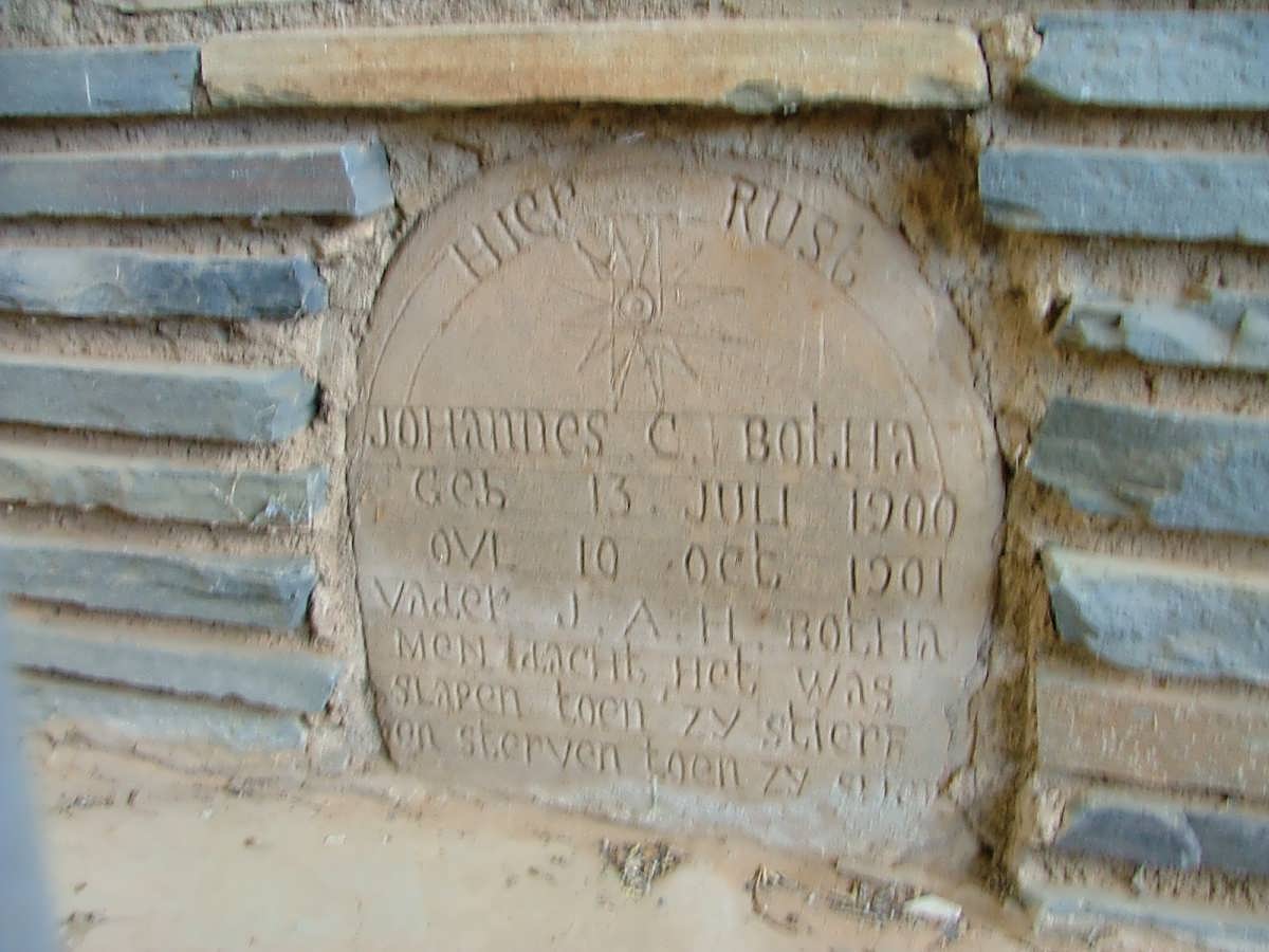 BOTHA Johannes C. 1900-1901