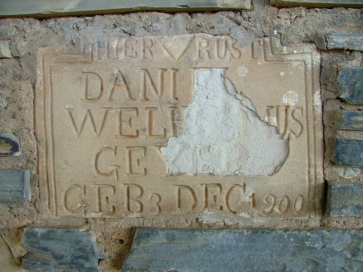 GEYER Daniel Welhelmus -1900