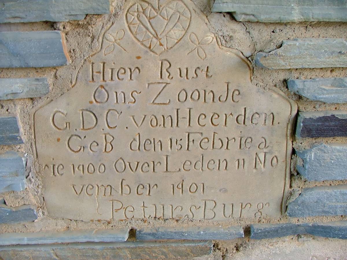 HEERDEN G.D.C., van 1900-1901