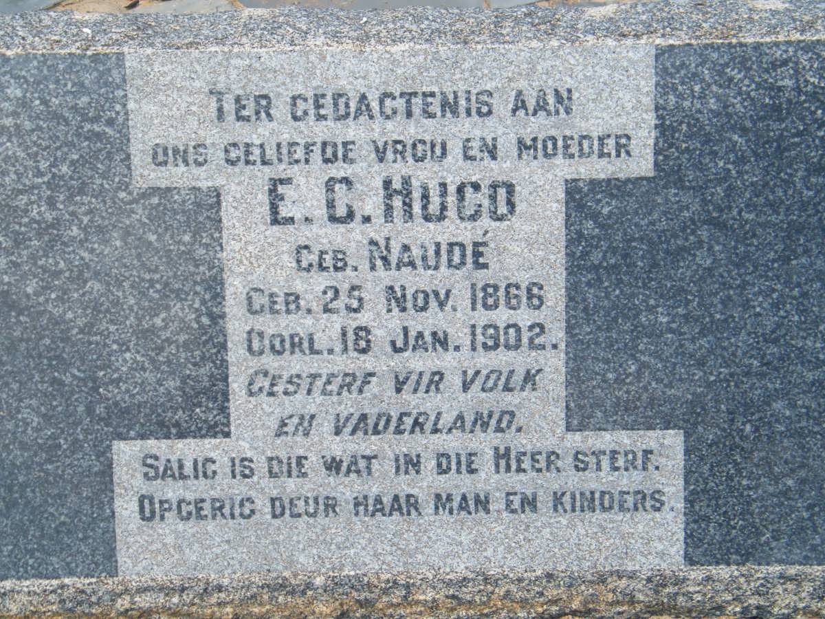 HUGO E.C. nee NAUDE 1866-1902