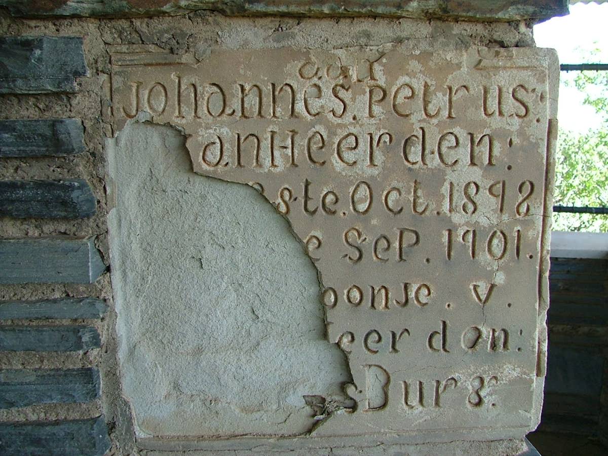 HEERDEN Johannes Petrus, van 1898-1901
