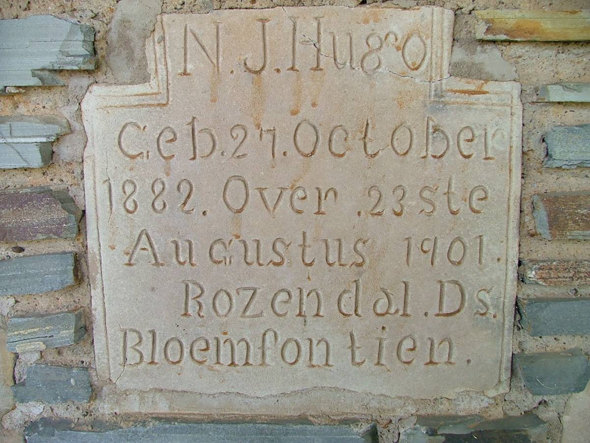 HUGO N.J. 1882-1901