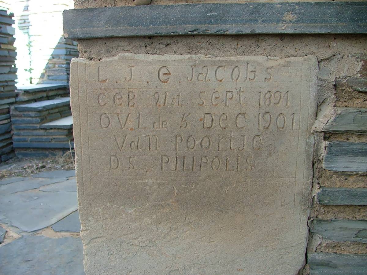 JACOBS L.J.E. 1891-1901
