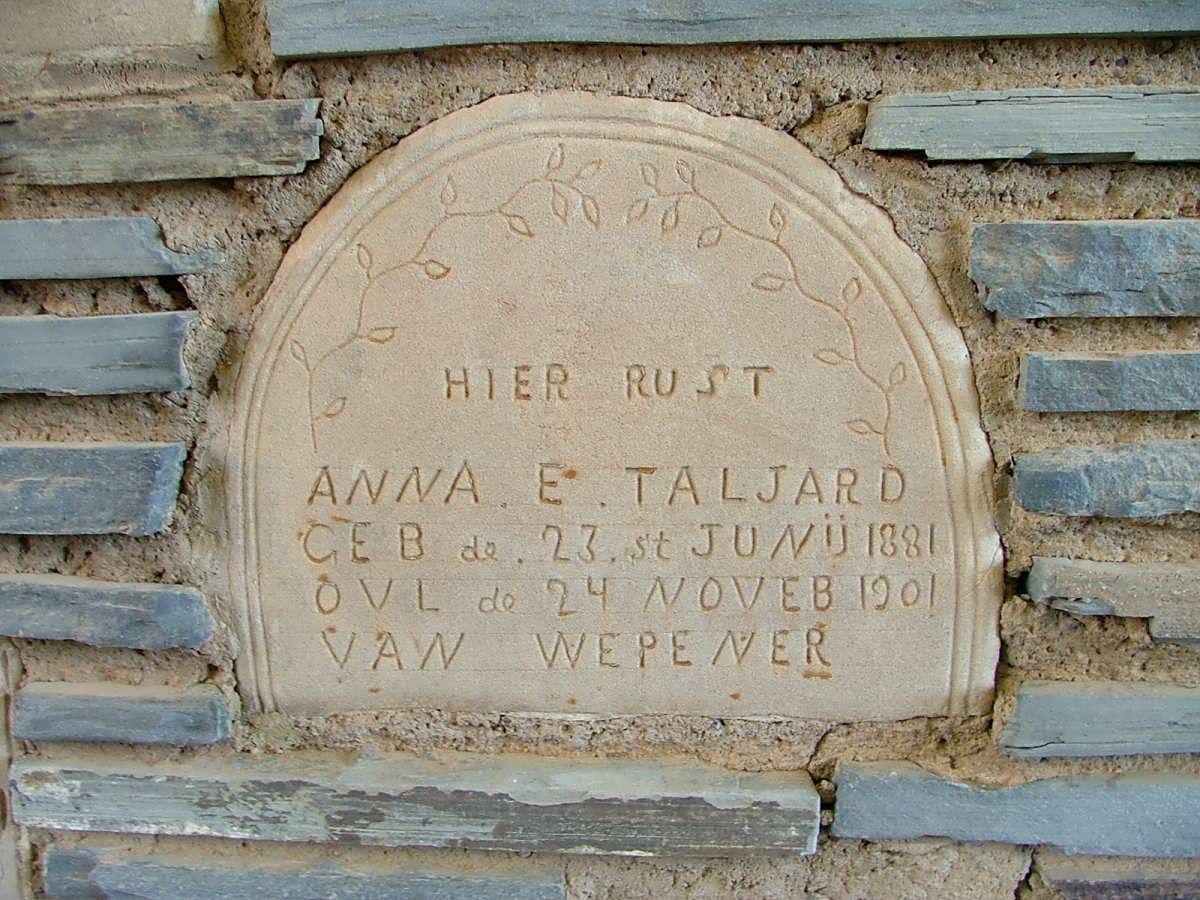 TALJARD Anna E. 1881-1901