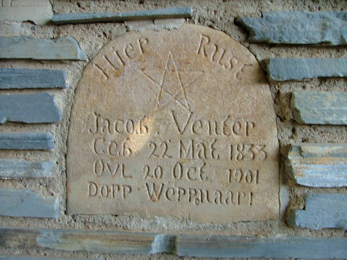 VENTER Jacob 1833-1901