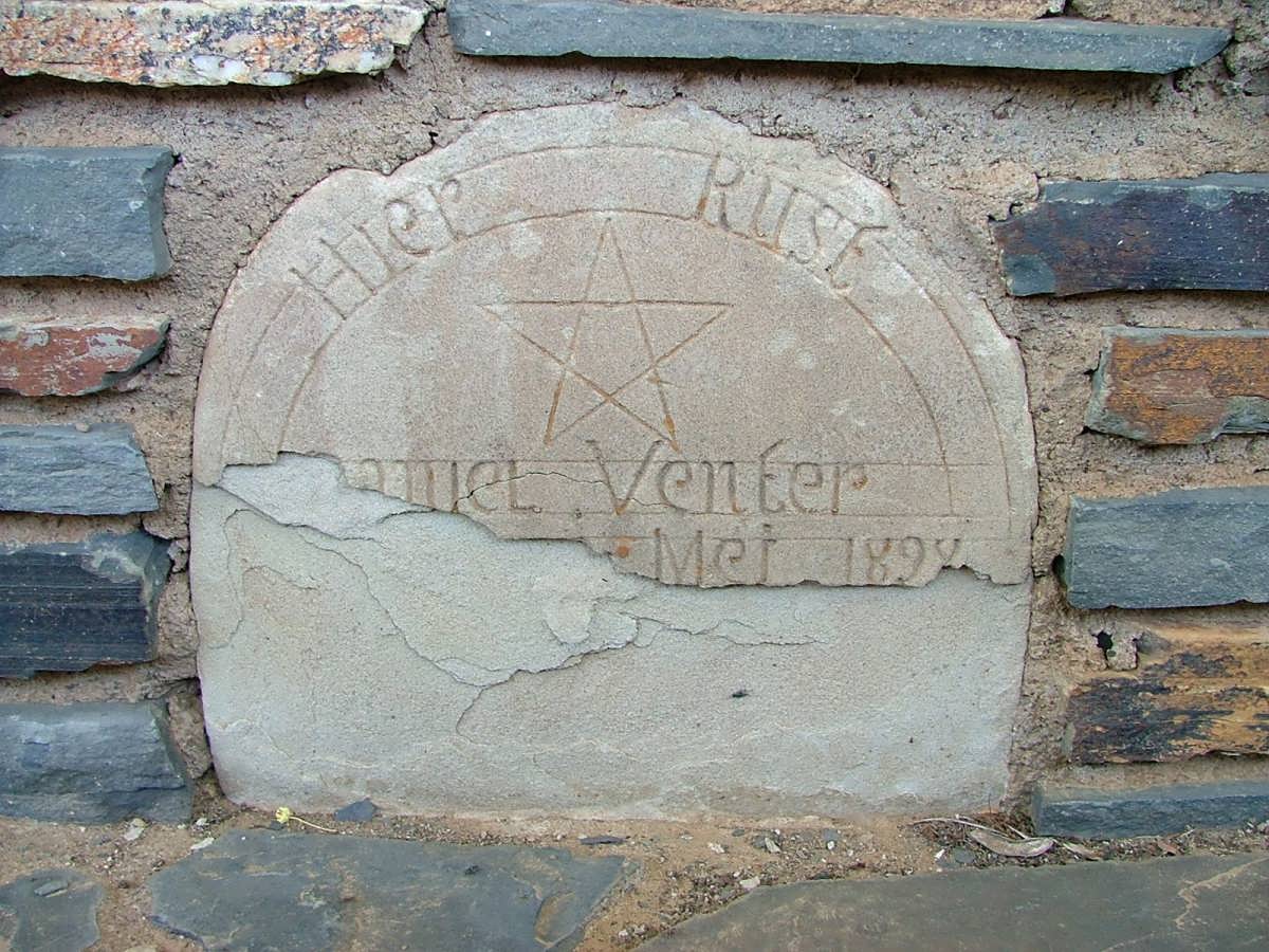 VENTER Daniel 1898-1901