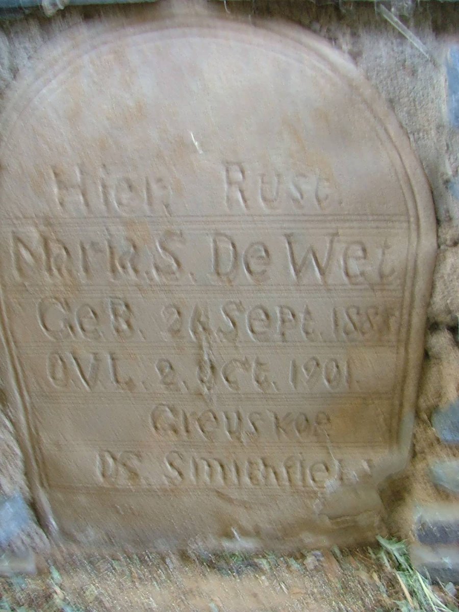 WET Maria S., de 1888-1901