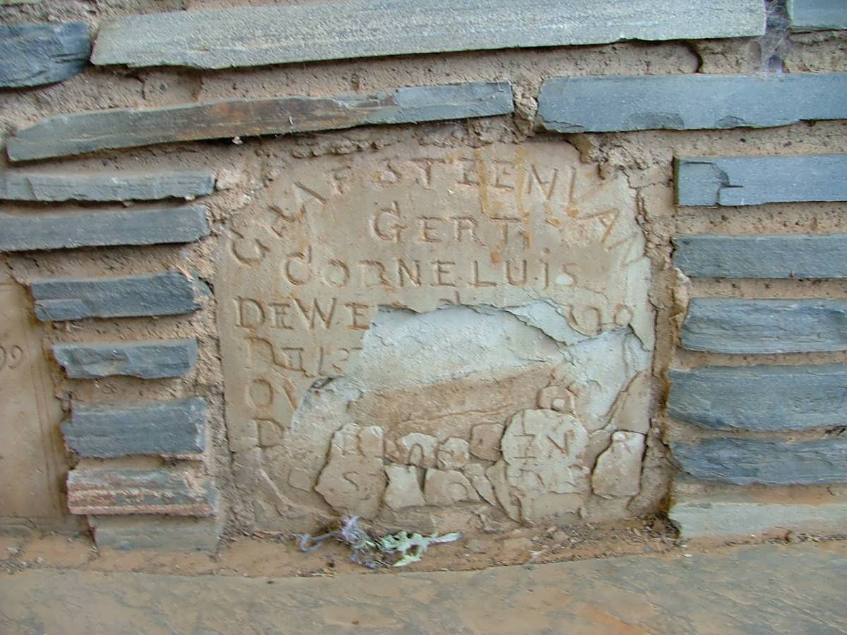 WET Gerhardus Cornelius, de -1901