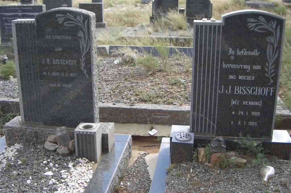 BISSCHOFF F.B. 1903-1957 &amp; J.J. HENNING 1909-1985