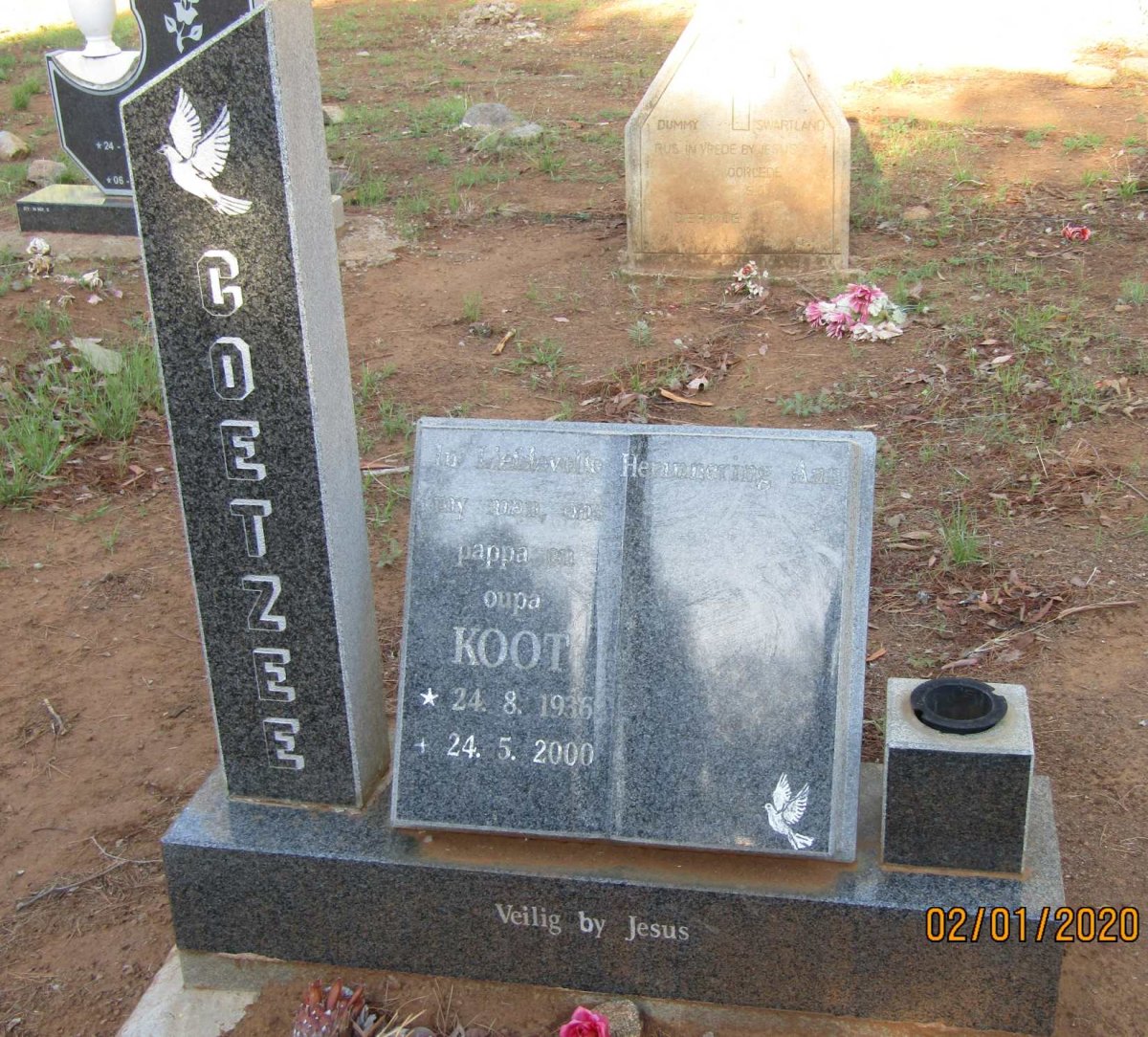 COETZEE Koot 1936-2000