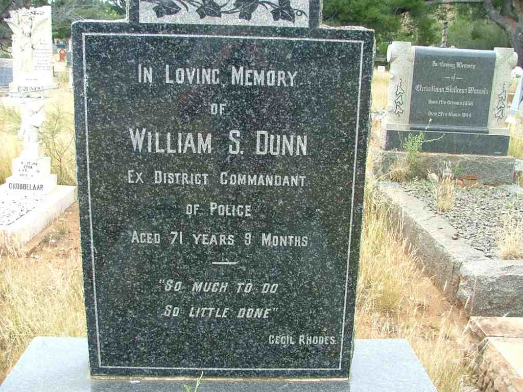 DUNN William S. -1946