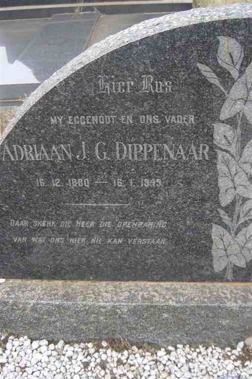 DIPPENAAR Adriaan J.G. 1880-1949
