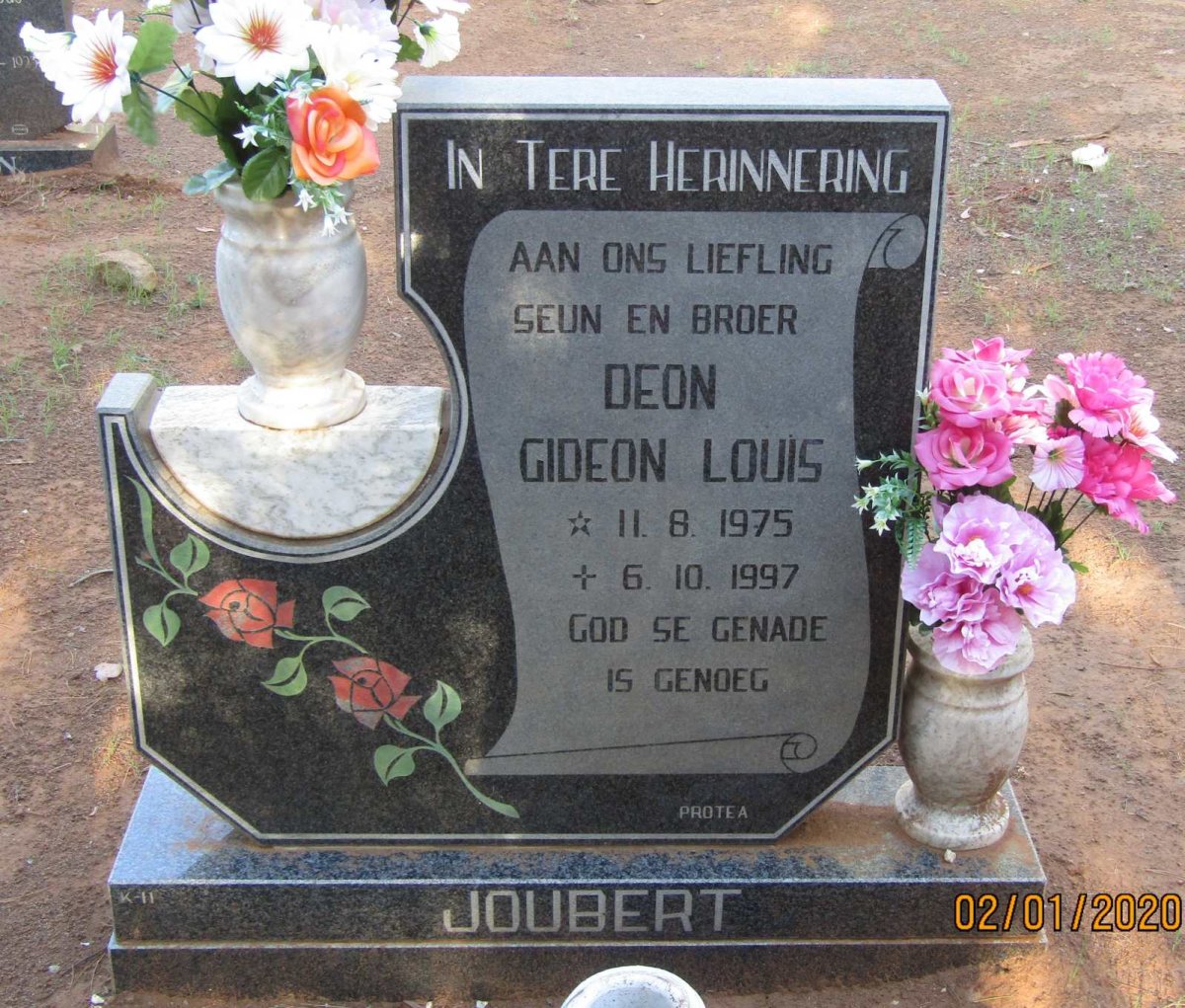 JOUBERT Gideon Louis 1975-1997