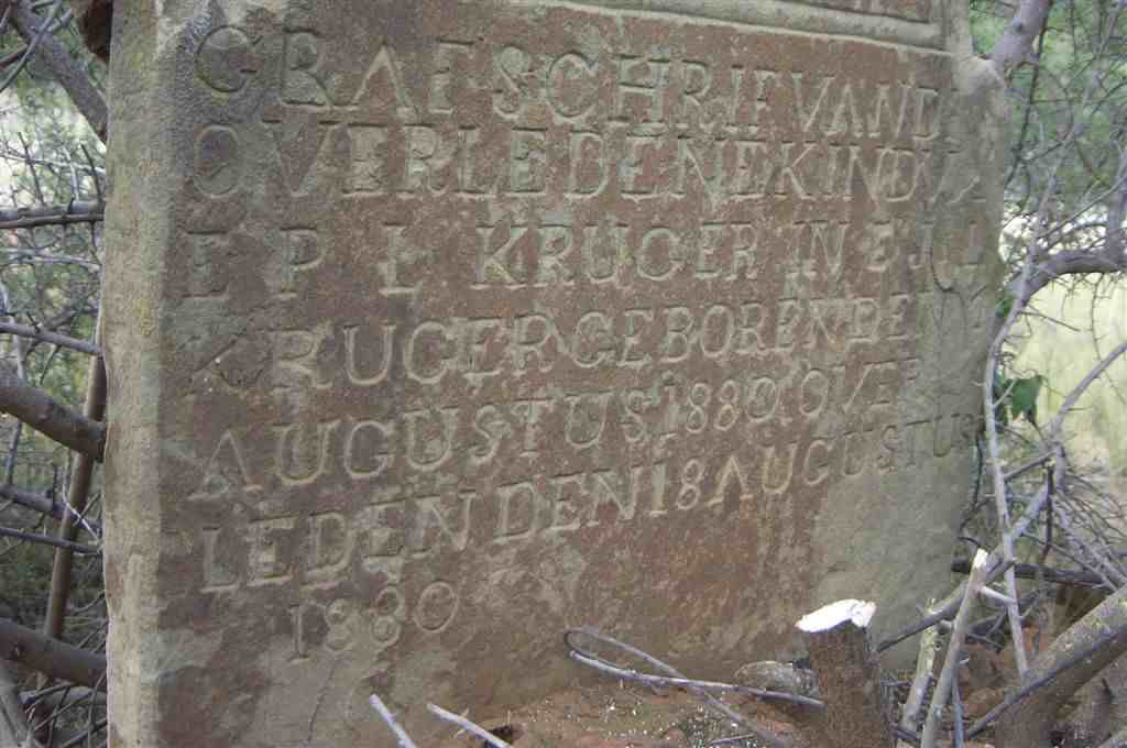 KRUGER ? 1880-1880