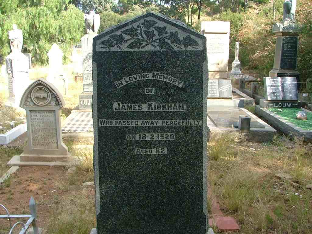 KIRKHAM James -1920