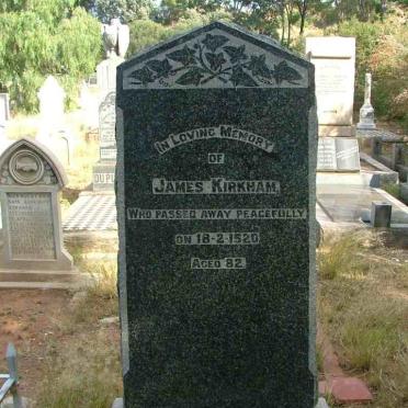 KIRKHAM James -1920