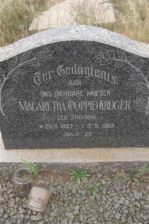 KRUGER Margaretha nee STRYDOM 1887-1959