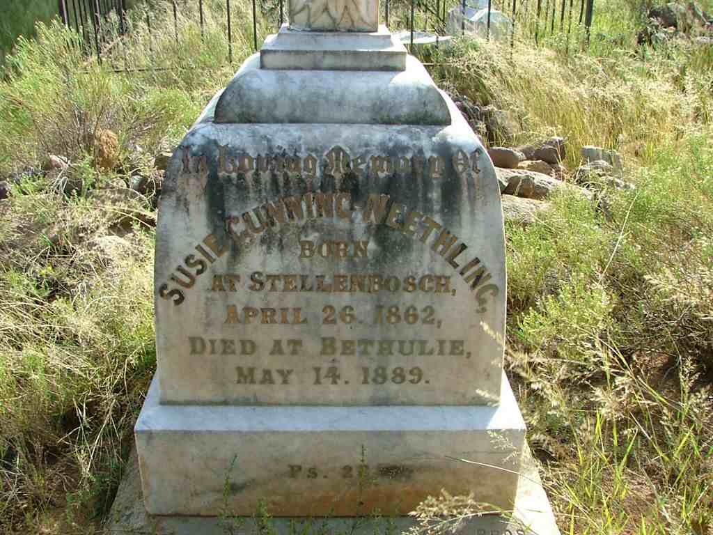 NEETHLING Susie Gunning 1862-1889