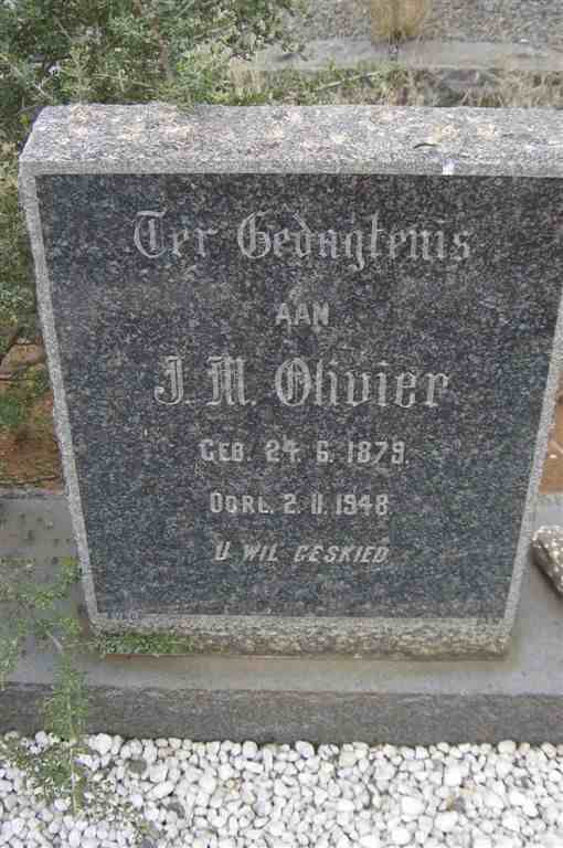 OLIVIER J.M. 1879-1948