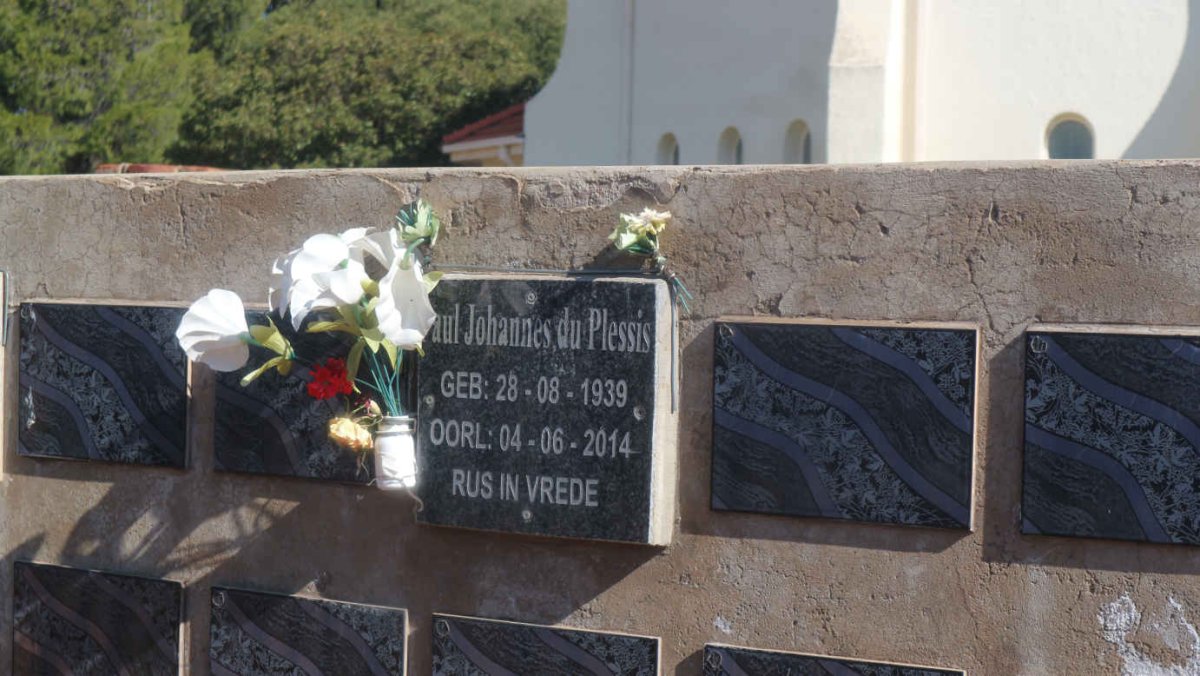 PLESSIS Paul Johannes, du 1939-2014