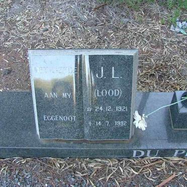 PLESSIS J.L., du 1921-1992