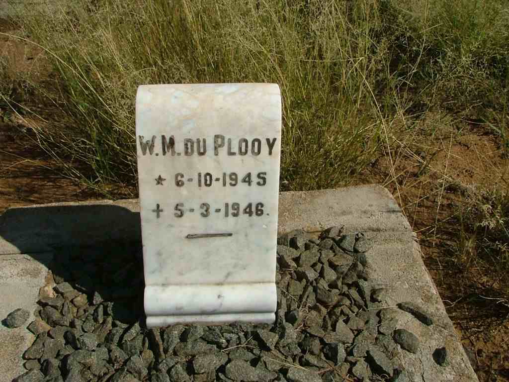 PLOOY W.M., du 1945-1946
