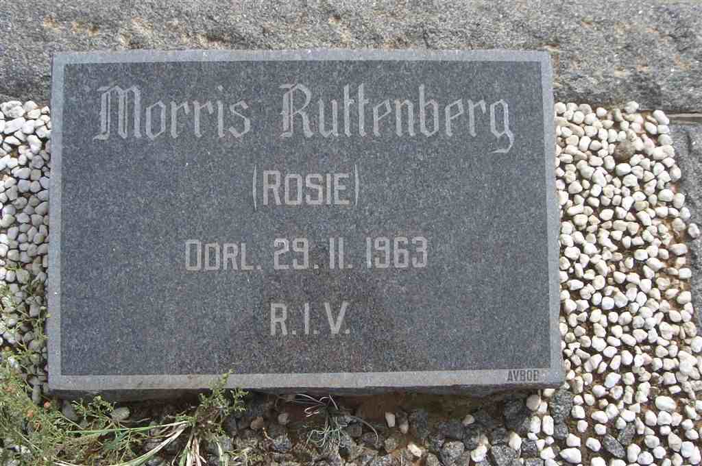 RUTTENBERG Morris -1963