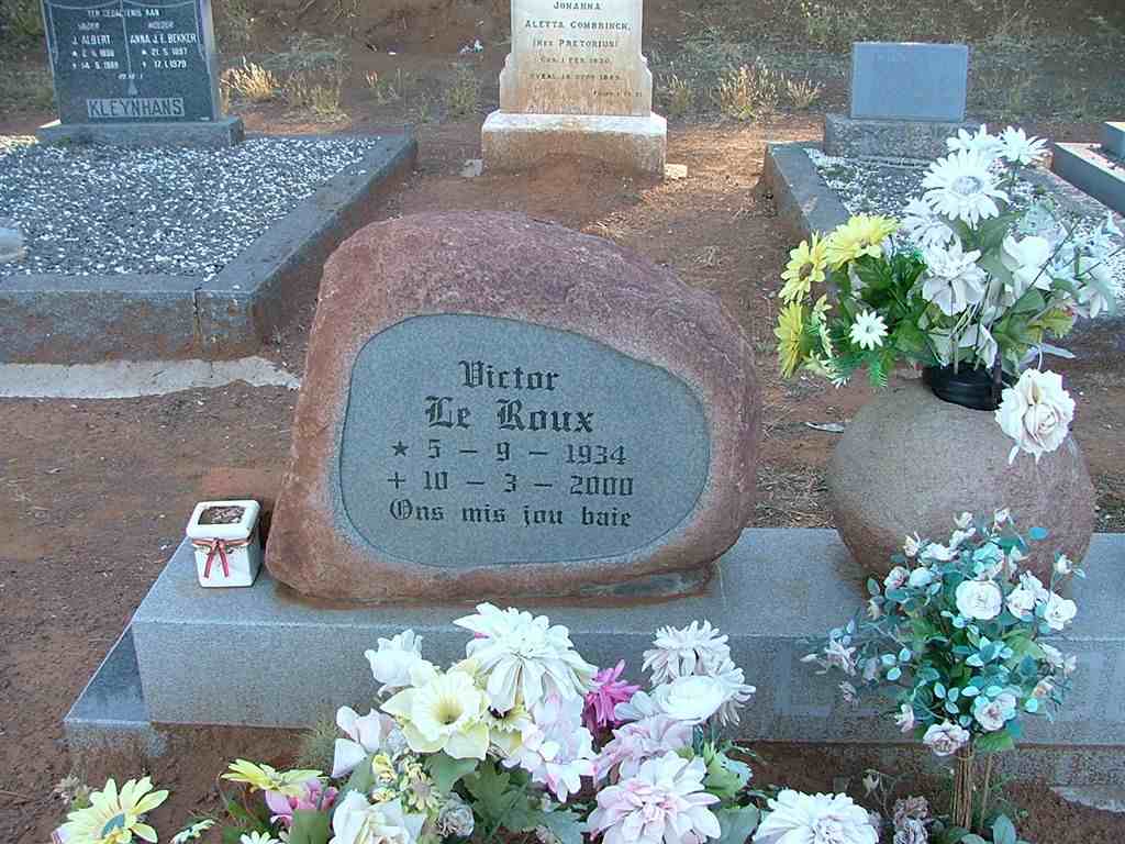 ROUX Victor, le 1934-2000