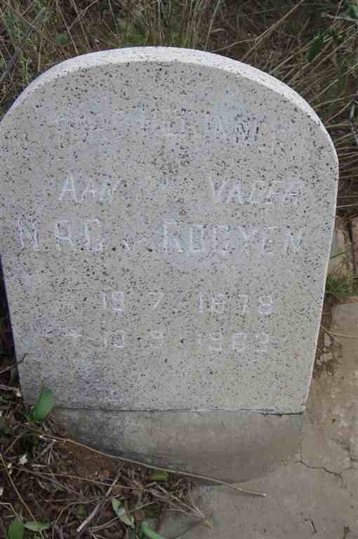 ROOYEN N.R.C., van 1878-1963
