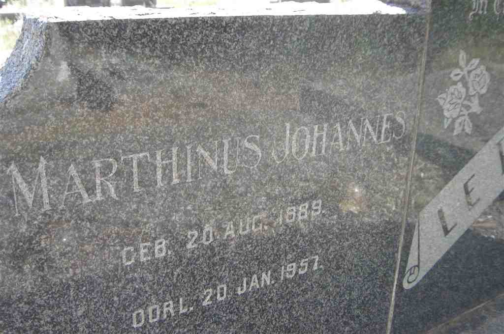 ROUX Marthinus Johannes, le 1889-1957