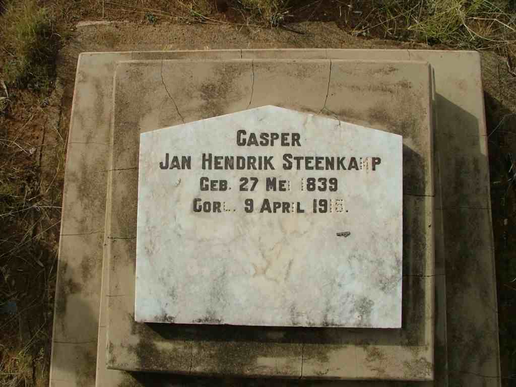 STEENKAMP Casper Jan Hendrik 1839-1915