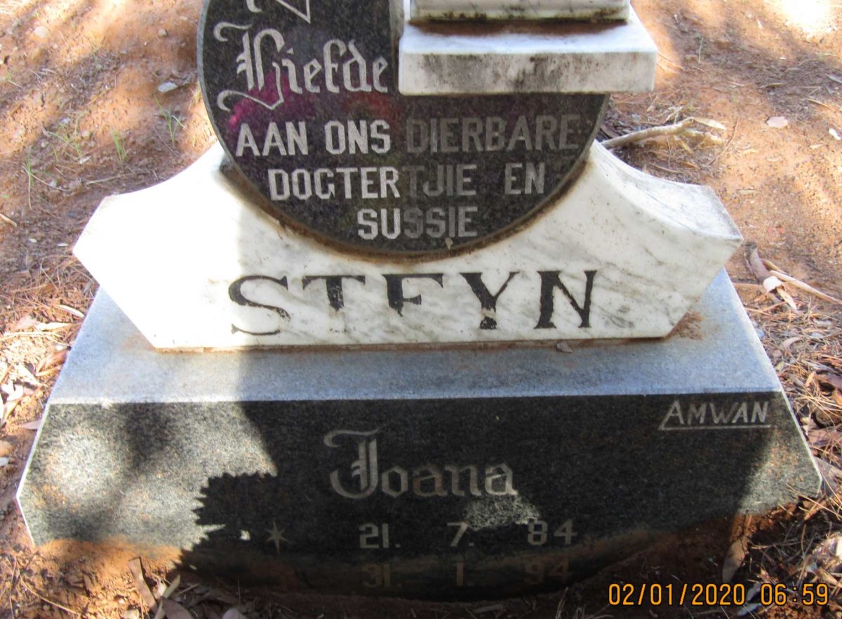 STEYN Joana 1984-1994