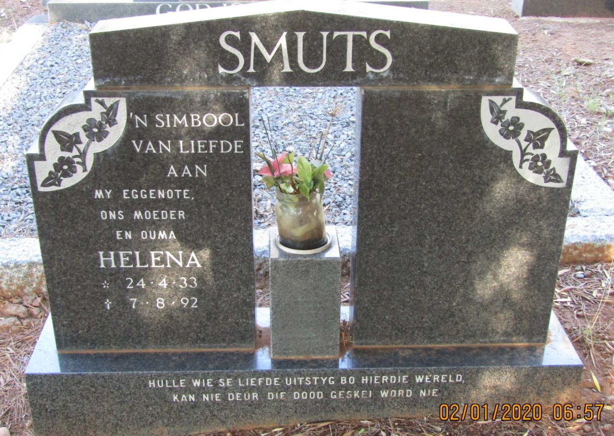 SMUTS Helena 1933-1992