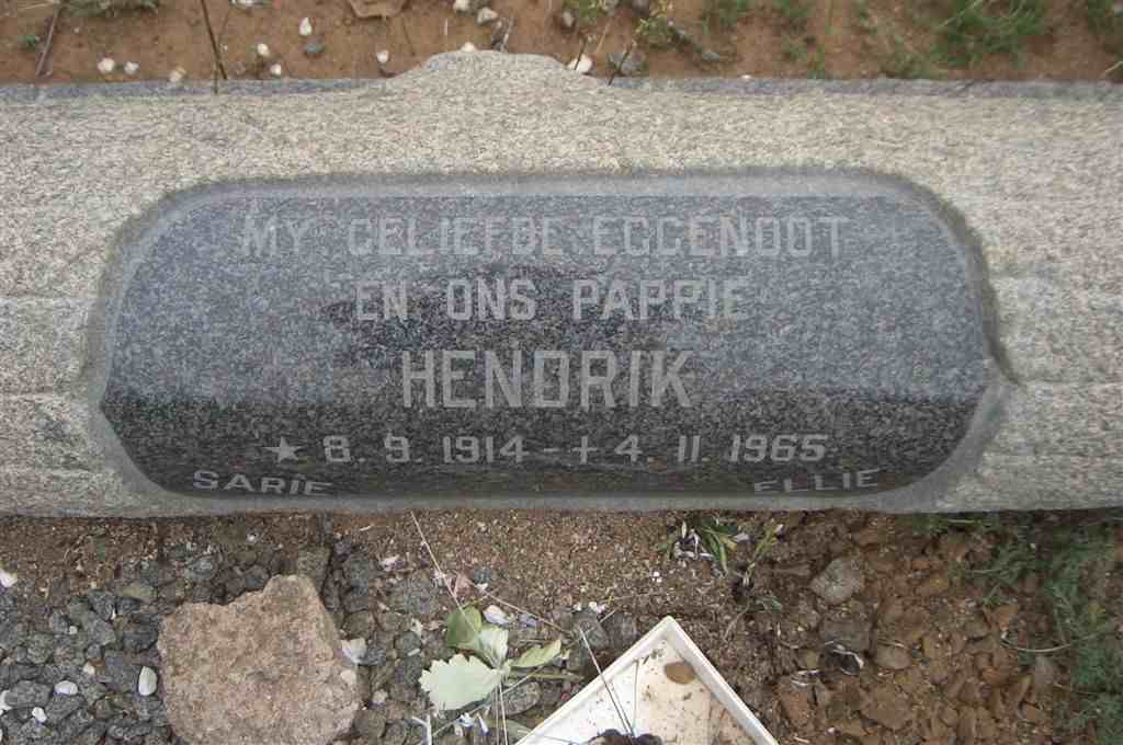 STRYDOM Hendrik 1914-1965