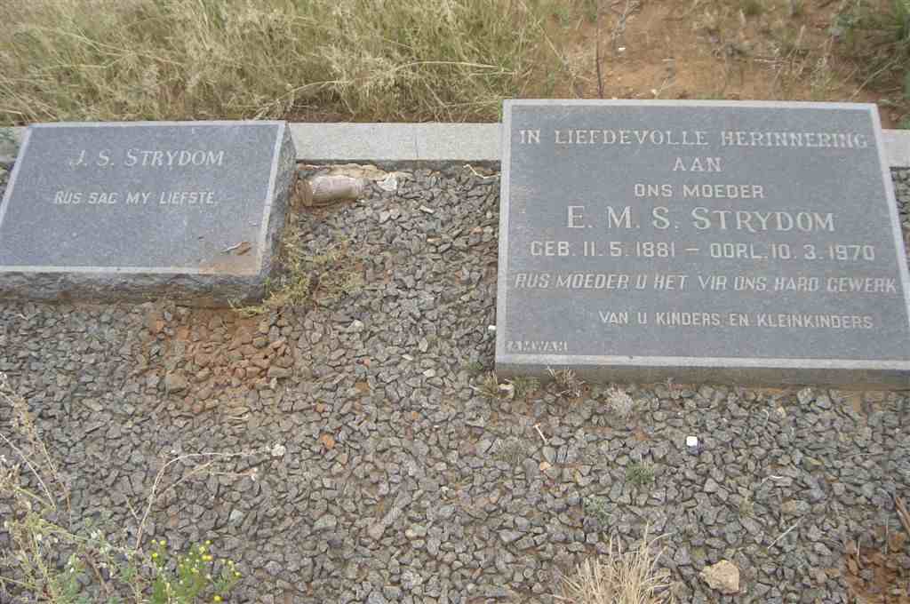 STRYDOM J.S. &amp; E.M.S. 1881-1970