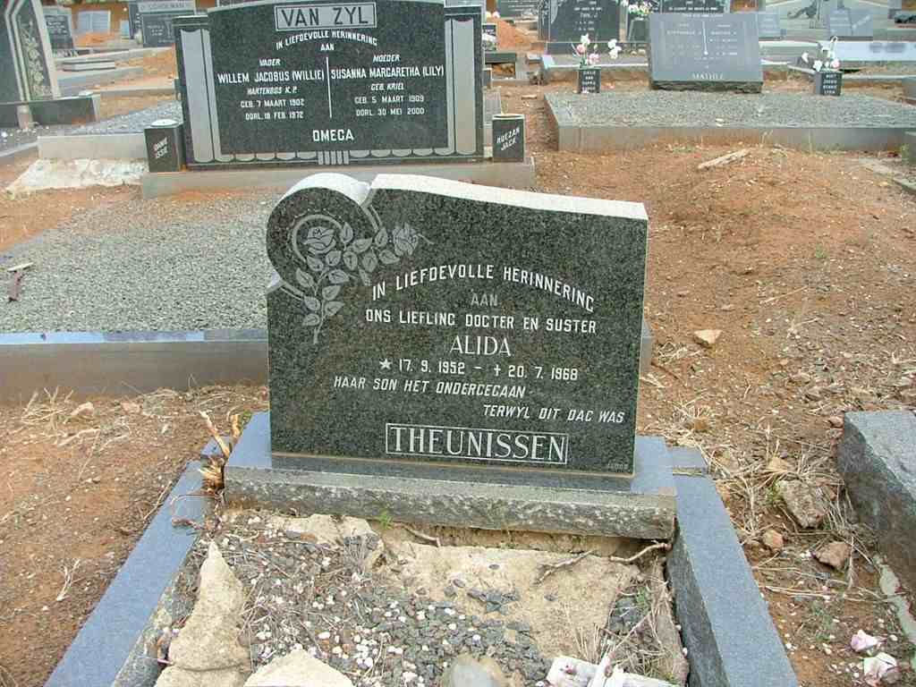 THEUNISSEN Alida 1952-1968