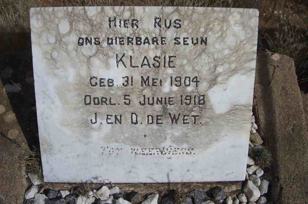 WET Klasie, de 1904-1918