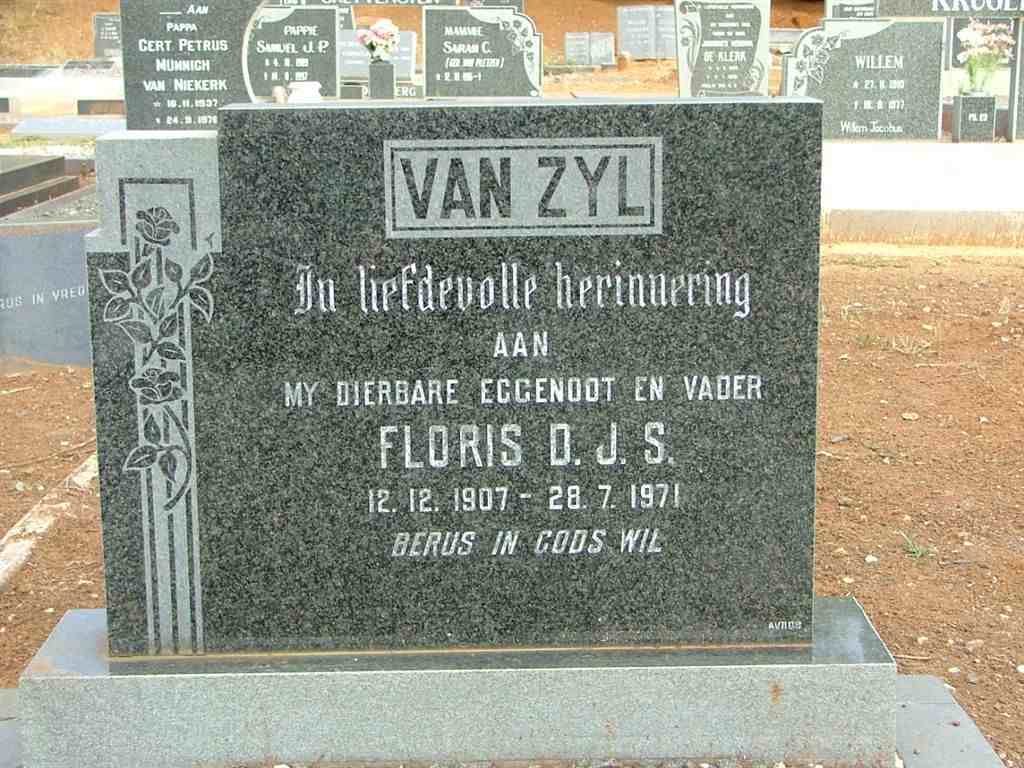 ZYL Floris D.J.S., van 1907-1971