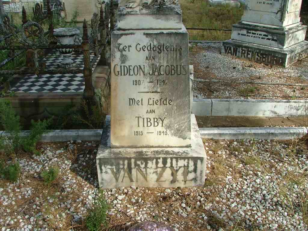ZYL Gideon Jacobus, van 1907-1947