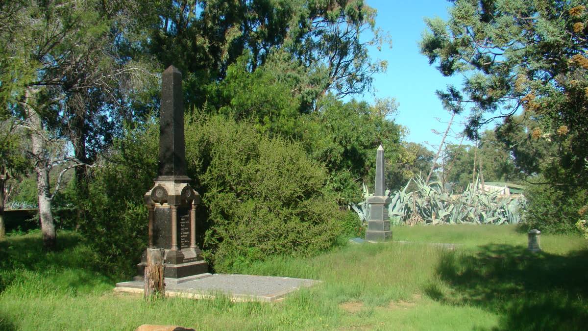 2. Overview of cemetery