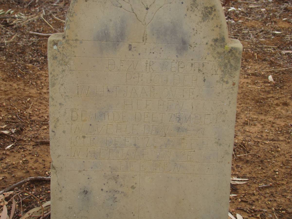 JOUBERT P.J. 1865-1878