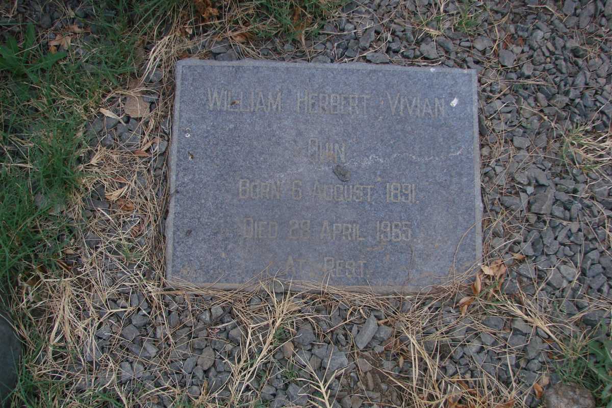 QUIN William Herbert Vivian 1891-1965